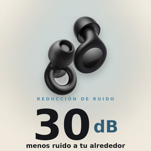 Reducción de ruido de hasta 30 dB con los tapones Volio