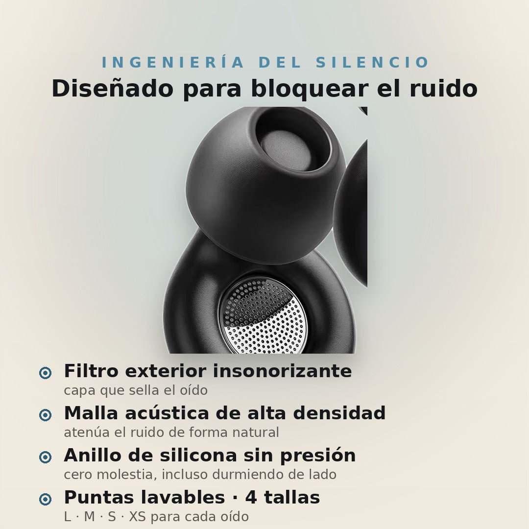 Estructura de silicona de grado médico de los tapones Volio